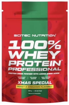 Scitec 100% Whey Protein Professional 500 g - slaný karamel VÝPRODEJ (POŠK. OBAL)