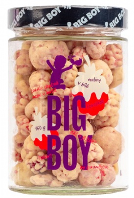 Big Boy Maliny v bílé čokoládě by @kamilasikl 70 g