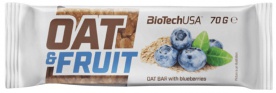 BiotechUSA Oat and Nuts 70 g - pekanový ořech/vlašský ořech PROŠLÉ DMT (15. 10. 2022)