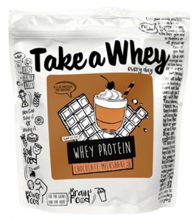 Take-a-Whey Whey Protein 907 g - čokoládový milkshake