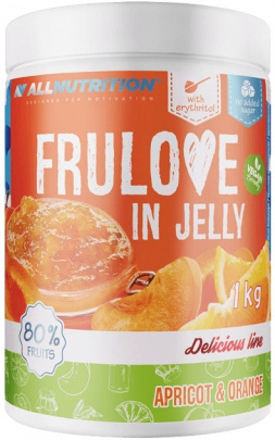 AllNutrition Frulove in Jelly 1000 g - broskev