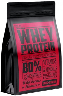 FitBoom Whey Protein 80 % 1000 g - čokoláda/kokos