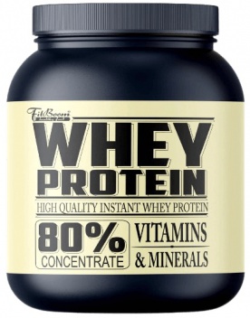 FitBoom Whey Protein 80 % 2250 g - oříšek