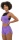 Nebbia FIT Activewear vyztužená sportovní podprsenka 437 lila S