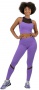 Nebbia FIT Activewear legíny s vysokým pasem 443 lila