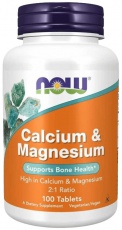 Now Foods Calcium & Magnesium 100 tablet
