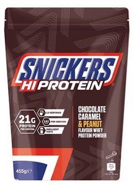 Mars Protein Snickers HiProtein Powder 455 g - čokoláda caramel & arašídy