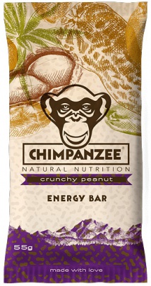 Chimpanzee Energy bar 55 g - kešu/karamel BEZLEPKOVÁ