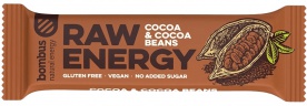 Bombus Raw Energy bar 50 g - slaný karamel/arašídy