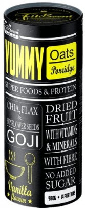 FitBoom Yummy Oat mash 980 g - čokoláda