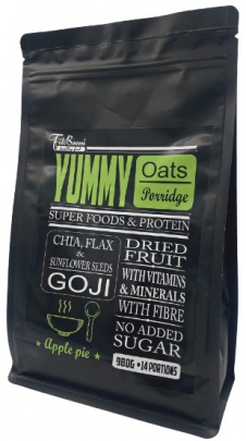 FitBoom Yummy Oat mash 980 g - čokoláda