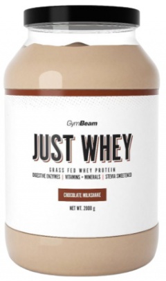 GymBeam Protein Just Whey 2000 g - bez příchuti