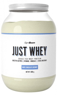 GymBeam Protein Just Whey 1000 g - vanilková zmrzlina