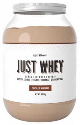 GymBeam Protein Just Whey 1000 g - vanilková zmrzlina