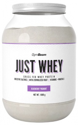 GymBeam Protein Just Whey 1000 g - vanilková zmrzlina