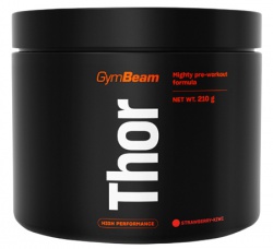 GymBeam Předtréninkový stimulant Thor 210 g