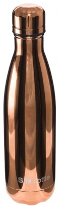 SIM bottle Láhev Metal z nerezové oceli 500 ml - růžově modrý gradient