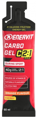 Enervit Carbo gel C2:1 PRO 60 ml - limetka