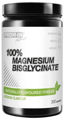 Prom-in 100% Magnesium Bisglycinate 390 g - citron + 100% Zinc Bisglycinate 120 tablet ZDARMA