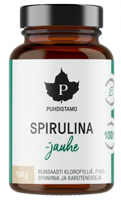 Puhdistamo Spirulina 100 g VÝPRODEJ 25.11.2024