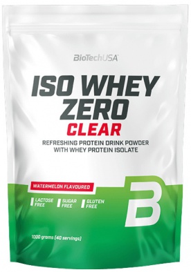 BiotechUSA Iso Whey Zero Clear 1000 g - Peach Ice tea