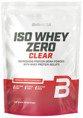 BiotechUSA Iso Whey Zero Clear 1000 g - Peach Ice tea