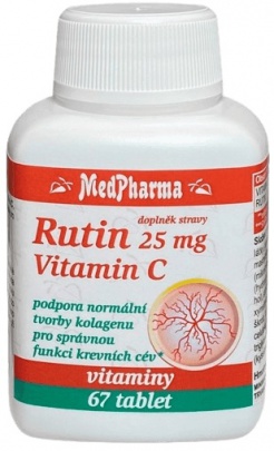 MedPharma Rutin 25 mg + Vitamin C 67 tablet
