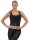 Nebbia Nature-Inspired Sportovní crop top Racer back 549 černá - S