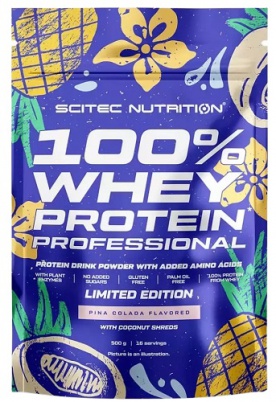 Scitec 100% Whey Protein Professional 500 g - čokoláda/kokos