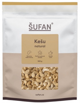 Šufan Ořechy 500 g - kešu pražené