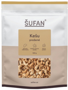 Šufan Ořechy 500 g - kešu pražené