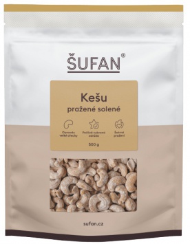 Šufan Ořechy 500 g - kešu pražené