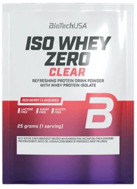 BiotechUSA Iso Whey Zero Clear 25 g - Peach ice tea