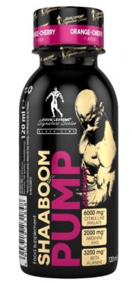 Kevin Levrone ShaaBoom Pump Juice Shot 120 ml - Pomeranč