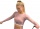 Czech Virus Crop Top růžová - XS