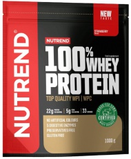 Nutrend 100% Whey Protein 1000 g - čokoláda/kakao VÝPRODEJ (POŠK.OBAL)