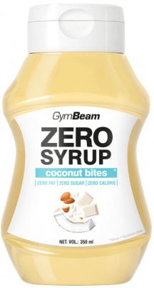 GymBeam Zero Syrup 350 ml - čokoláda/lískový oříšek