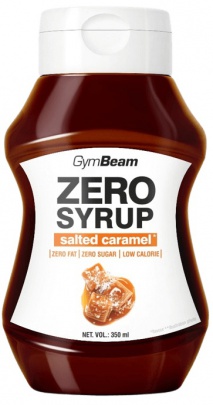 GymBeam Zero Syrup 350 ml - čokoláda/lískový oříšek