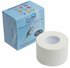 Kine-MAX Team Tape Neelastická Tejpovací páska 3,8cm x 10m - červená