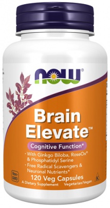 Now Foods Brain Elevate 60 kapslí