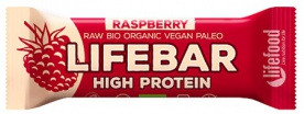 Lifefood Lifebar Protein BIO 47 g - čokoláda se spirulinou