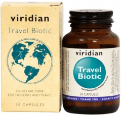 Viridian Travel Biotic 30 kapslí