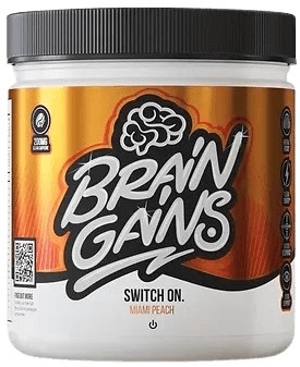 Brain Gains Switch On 225 g (S KOFEINEM) - jahoda/kiwi