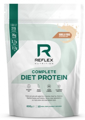 Reflex Complete Diet Protein 600g - vanilkový fondán VÝPRODEJ