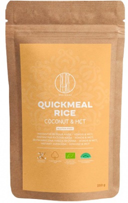 BrainMax Pure QuickMeal Rýžová kaše s kokosem a MCT olejem 250 g PROŠLÉ DMT