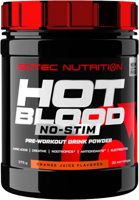 Scitec Hot Blood NO-STIM 375 g - vodní meloun