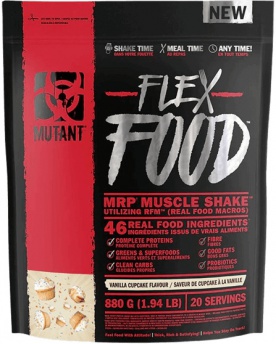 Mutant Flex Food 880 g - vanilkový cupcake