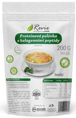 Revix Proteinová polévka s kolagenními peptidy 2+1 ZDARMA