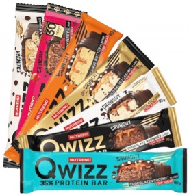 Nutrend Qwizz Protein Bar 60 g - čokoláda/kokos