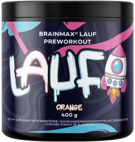 Brainmax Lauf Preworkout 400 g - malina